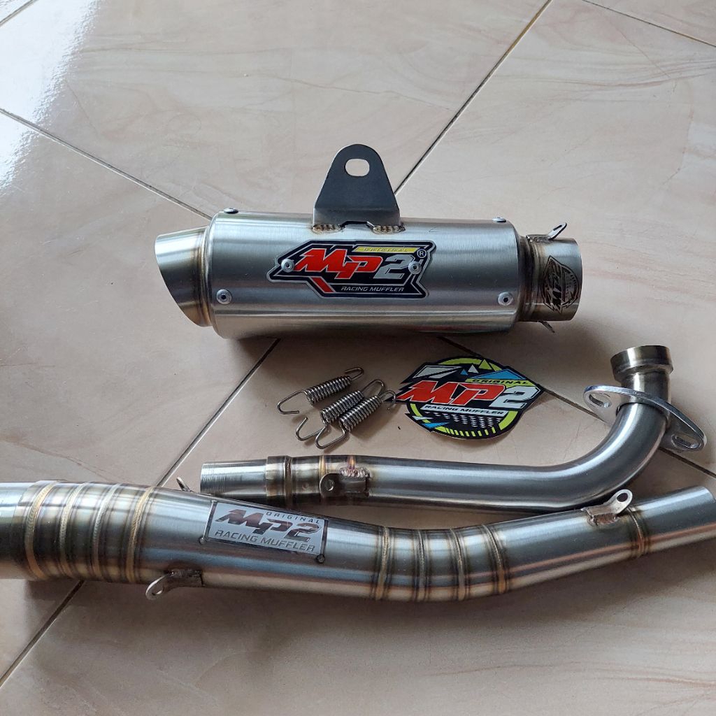 Knalpot Racing Jupiter Z1 Step Std Original Mp2 Racing Muffler
