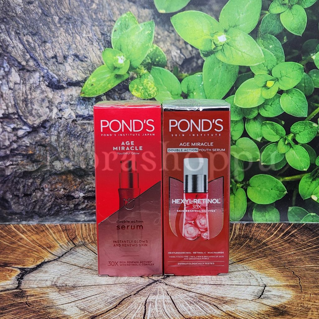 Ponds Age Miracle Double Action Retinol Serum Anti Aging Serum Wajah