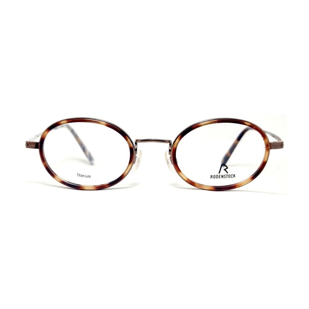 Frame Kacamata Rodenstock R8025 B 48-21-145 Turtoise Titanium Original