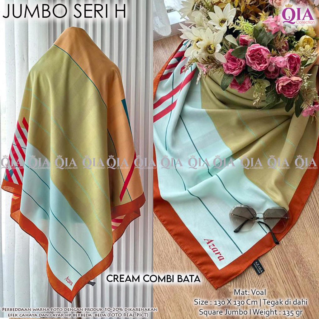 Alfihijabstore 30.11 Umama Zaryta Jilbab Voal Miracle syari 130x13cm by OVAL HIJAB || hijab segi 4 j