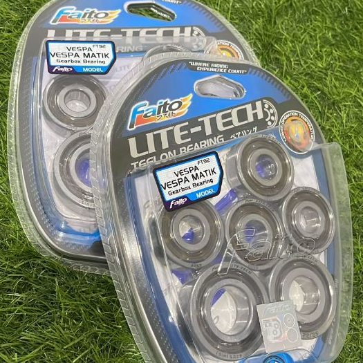 Laher Bearing Gearbox Girbox Faito Lite Tech Vespa Matic Sprint Primavera LX S faito racing