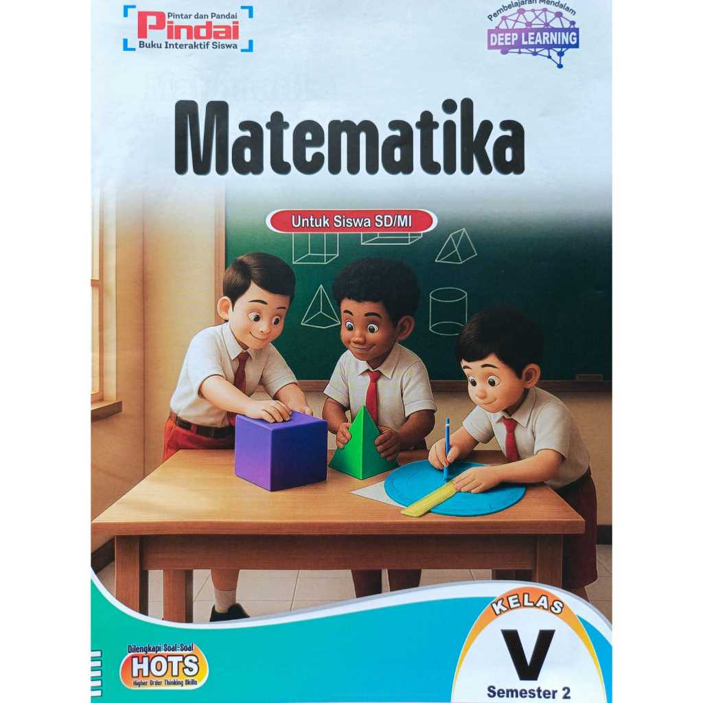 READY StOK  buku lks matematika kelas 5 semester 2