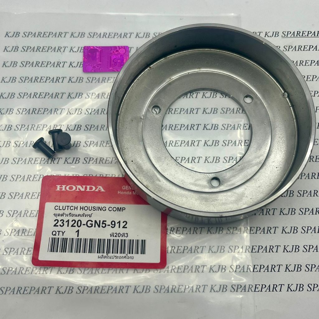 23120-GN5-912 Rumah Kampas Ganda Only Honda Supra Lama Old Original Thailand