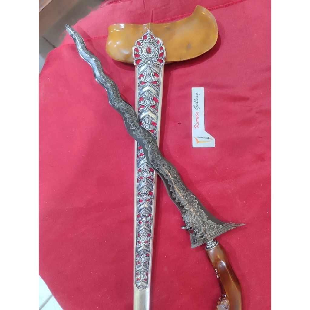 Keris Nogo Siluman pamor uler lulut