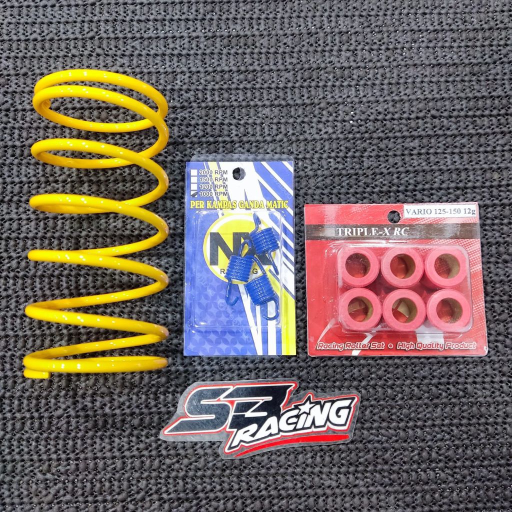 Paket Kirian Beat DELUXE Genio Scoopy new 2021up Per CVT SENTRI NX Racing Roller Triple X