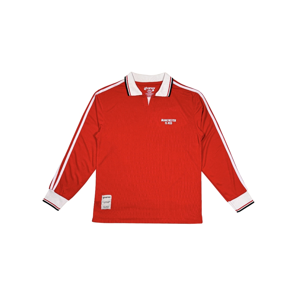 [PRE ORDER] Ghanior Jersey Nobar Mnchstr Is Red Oversized Jersey Casual Retro Vintage