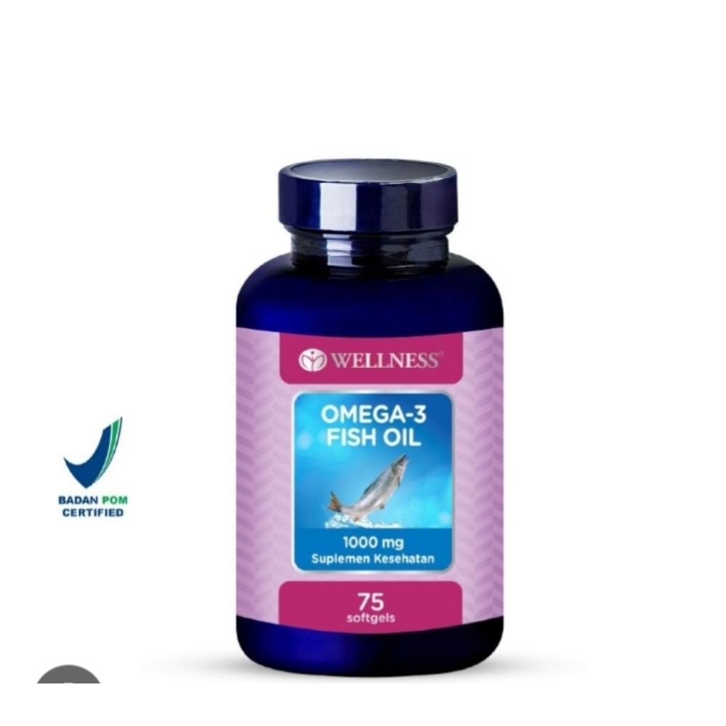 Wellness Omega 3 Fish oil 75softgel