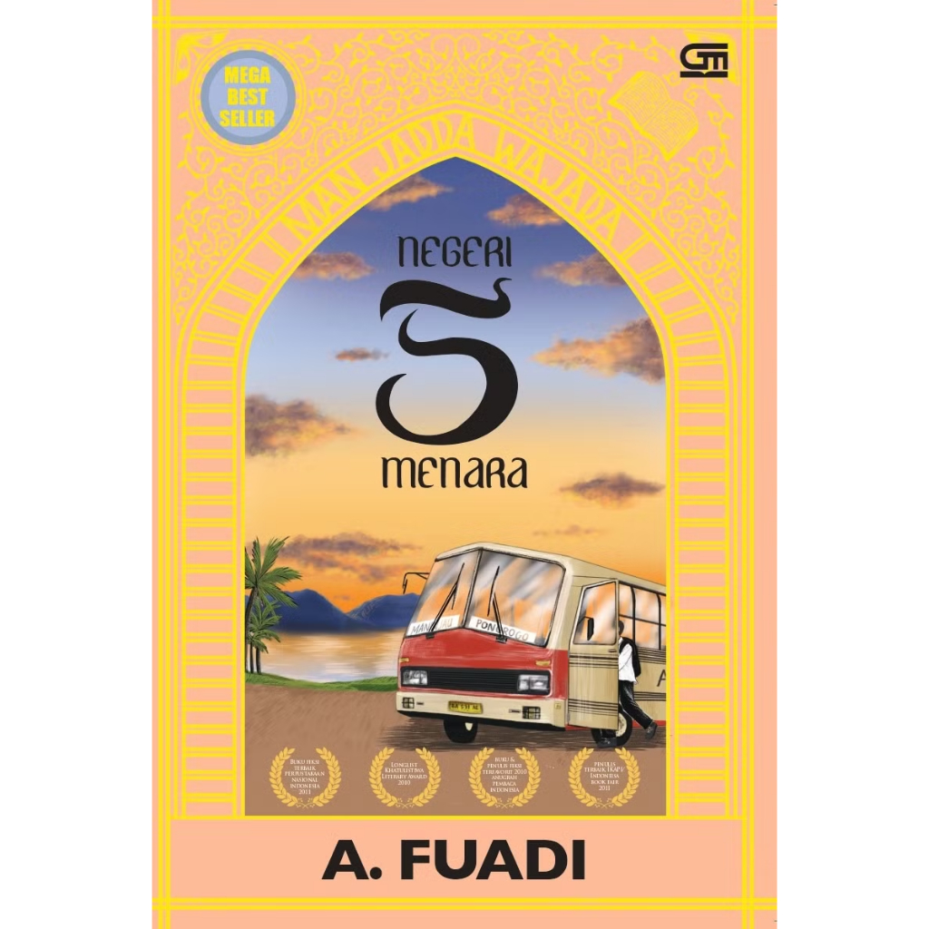 Anagata - Trilogi Negeri 5 Menara Lengkap Cover 2025 (Ahmad Faudi)