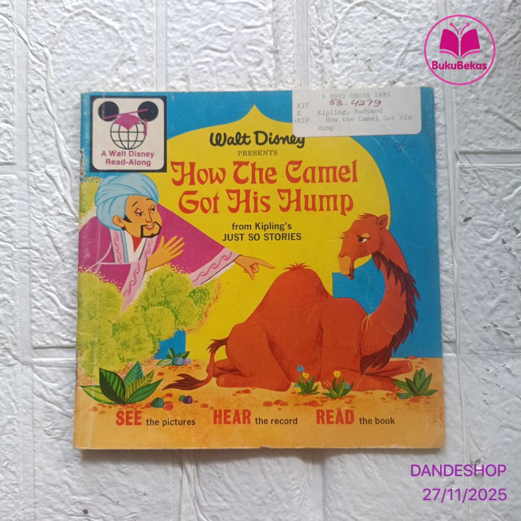 (english) How The Camel Got His Hump - A Walt Disney Read Along from Kipling's Just So Stories - Buk