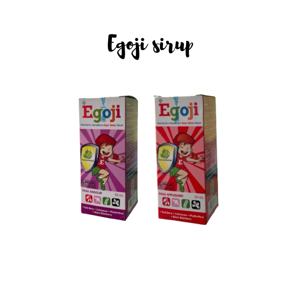 EGOJI SIRUP/ Vitamin daya tahan tubuh/ Vitamin anak