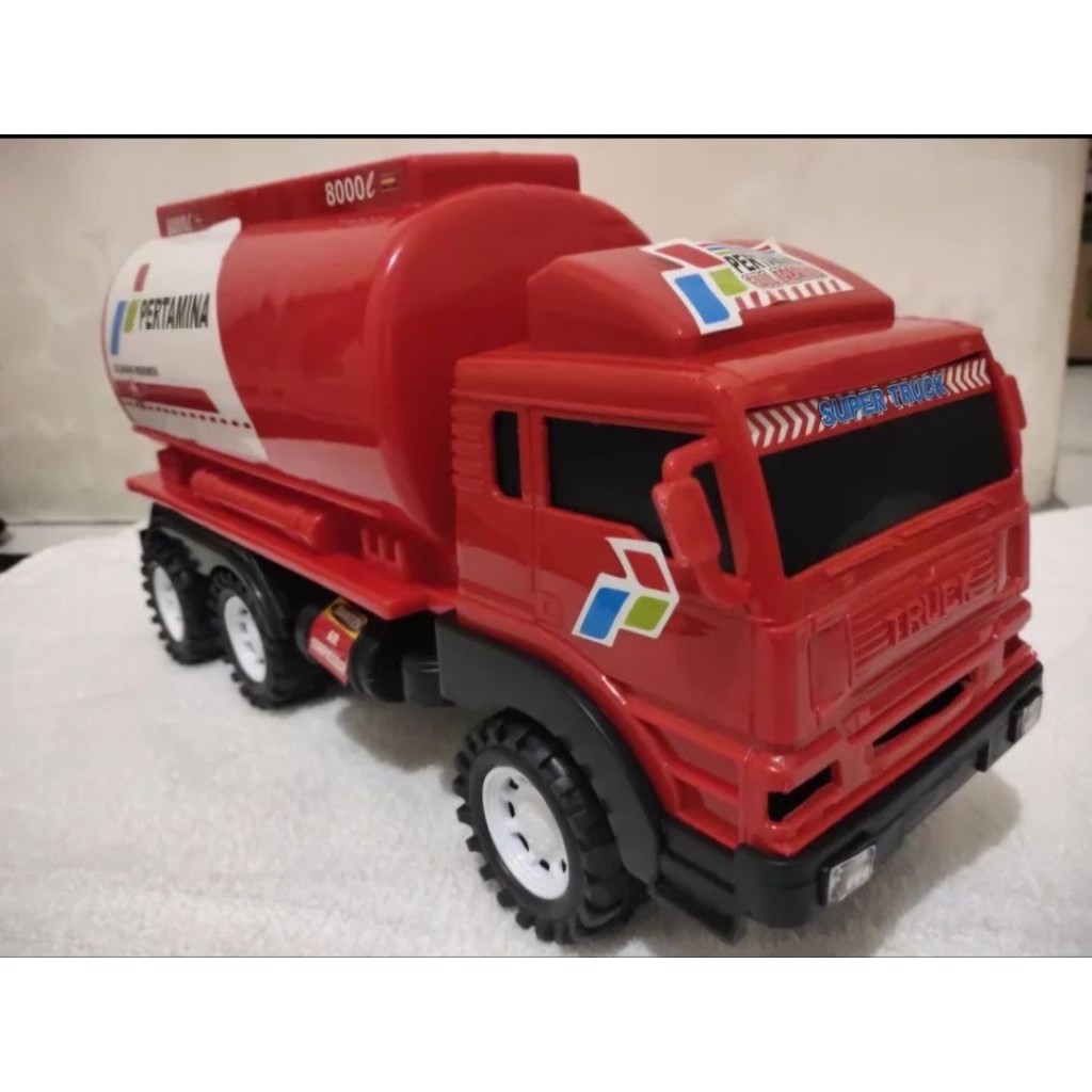 [TERLARIS]MAINAN MOBIL TRUK PERTAMINA BESAR / MAINAN TRUK TANGKI PERTAMINA ST 2060