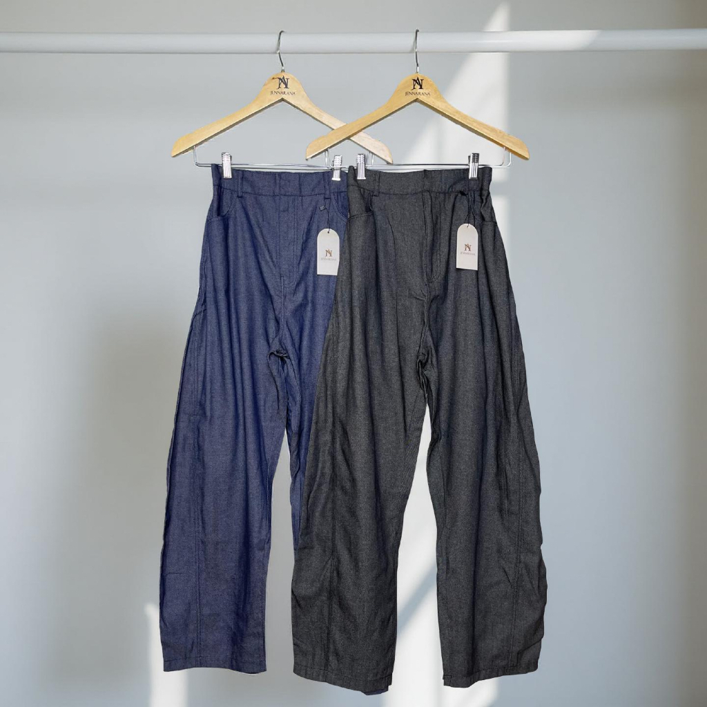 JENNARANA - Kalya Barrel Pants || celana barrel pants kekinian