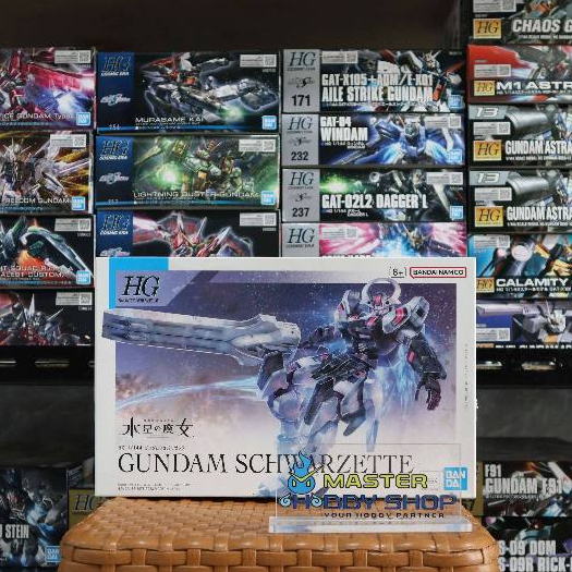 HG WFM Gundam Schwarzette (Bandai 1/144)