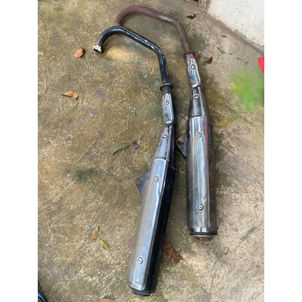 knalpot megapro primus ori bahan