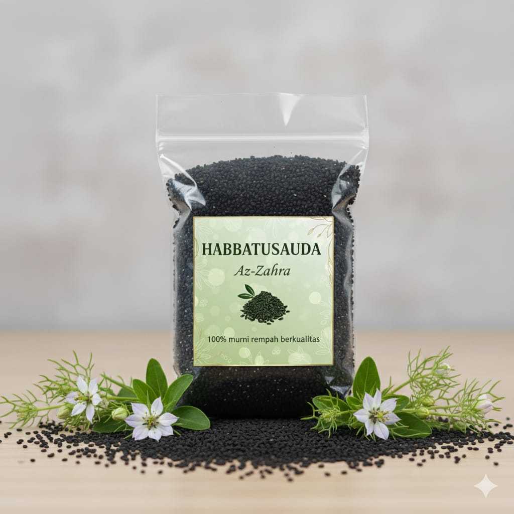Habbatusauda Murni Premium Asli 100% Habbatussauda Jinten Jintan Hitam/Habbatussauda Original Asli B