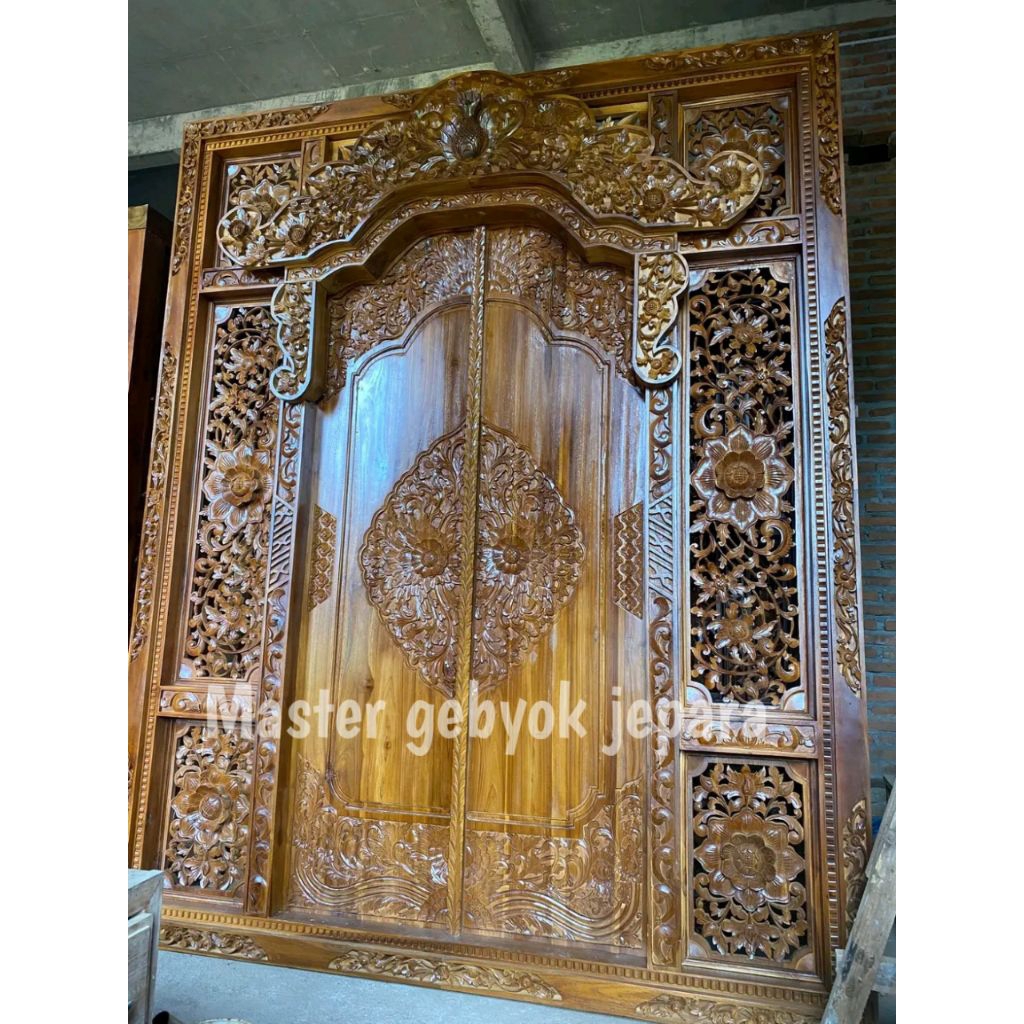 Gebyok Bali gebyok stell Bali kayu jati pintu ukir bali