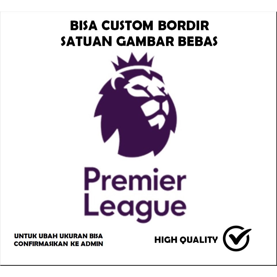 EMBLEM PATCH BORDIR LOGO CLUB BOLA TESTIMONI-TTB