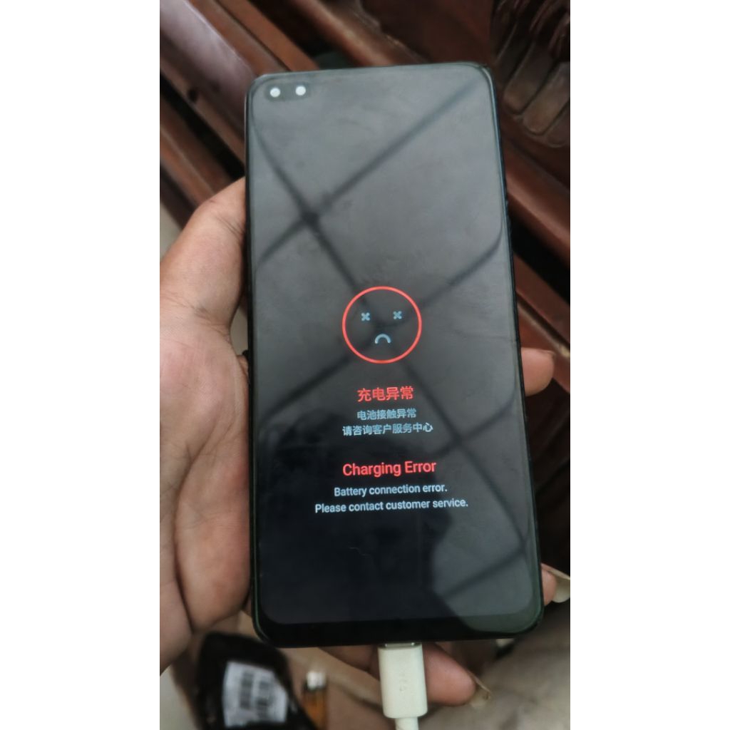 lcd Oppo Reno 3 pro 4g copotan + frame