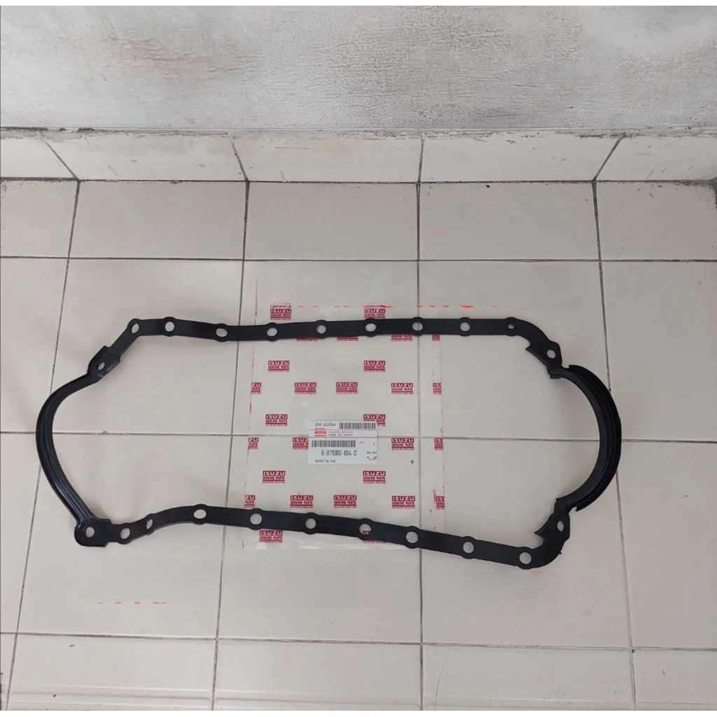 packing paking gasket tutup carter bak oli mesin isuzu panther 2.5 2500cc pick up pickup kapsul 2.5 