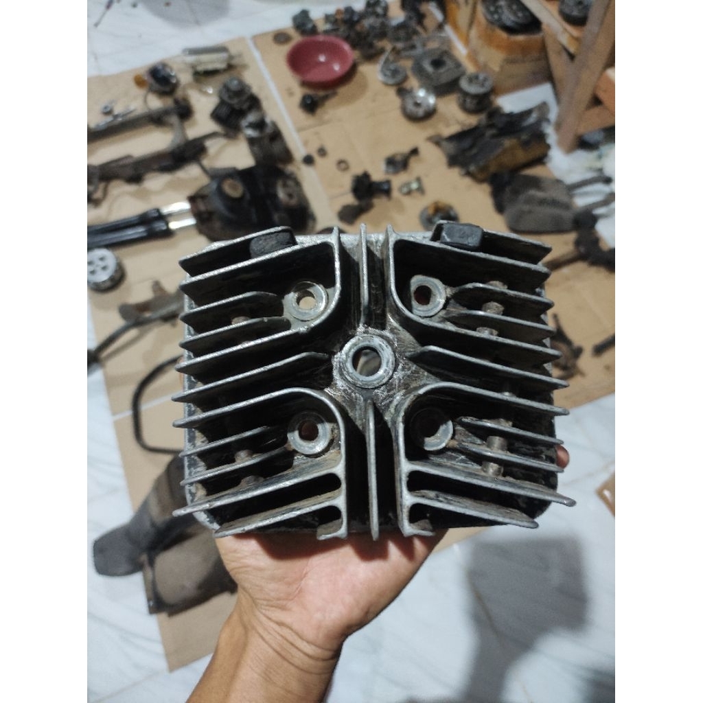 head kop blok head Yamaha fizr force1 ori lepasan