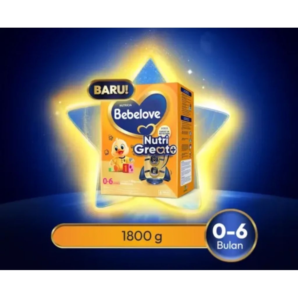 Bebelove 0 - 6 Bulan / Bebelove 6 - 12 Bulan 1800 gram
