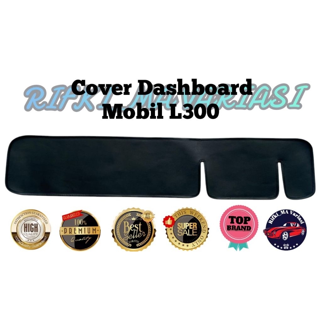 Cover Dashboard mobil L300 kulit sintetis premium motif terbaru / alas taplak dashboard mobil L300 p
