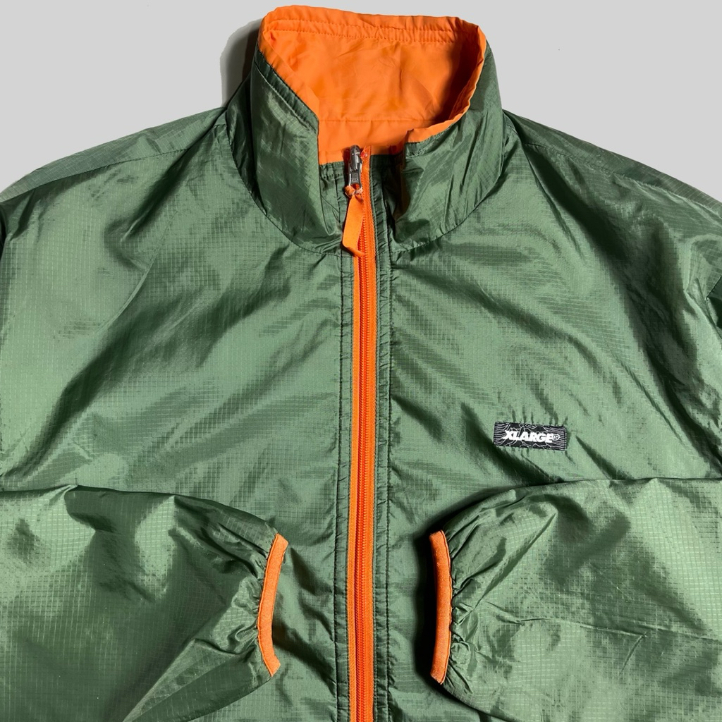 XLARGE Double Side Zip-Up Reversible Jacket