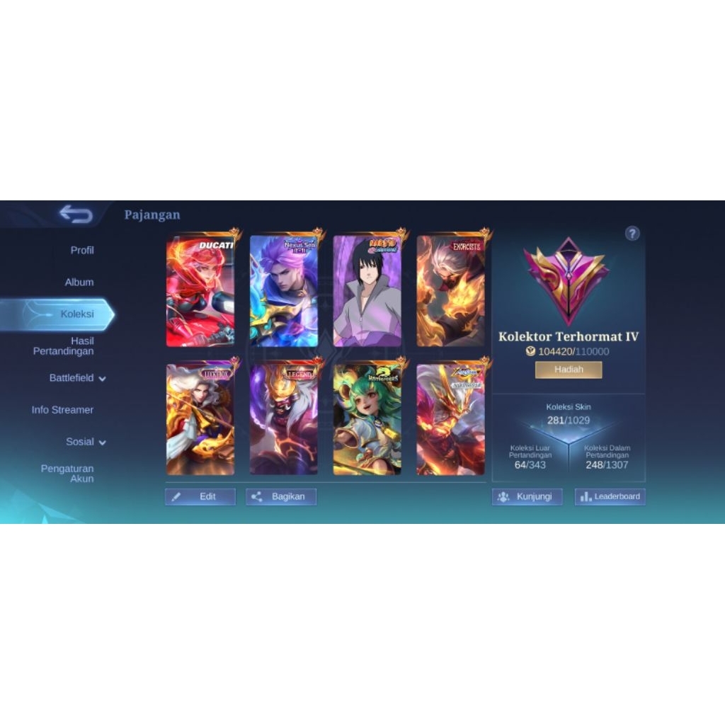Akun Mobile Legends