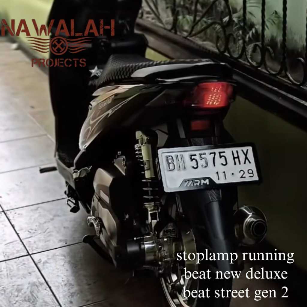 STOPLAMP RUNNING BEAT NEW DELUXE BET STREET GEN 2/LAMPU RUNNING BEAT DELUXE GEN 2 BEAT STREET  TAHUN