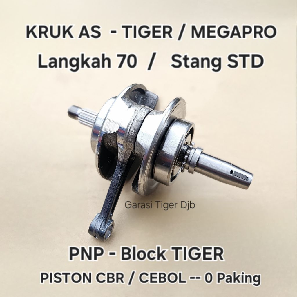 As Kruk Kruk As Langkah 70 Tiger Megapro Mp GL Neotech Stang Standar Tiger Megapro