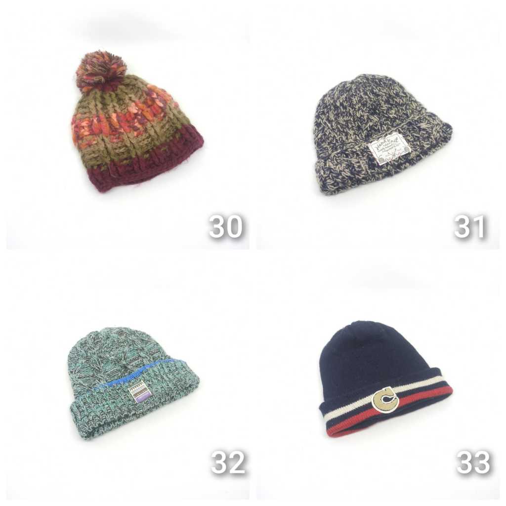 Topi Kupluk Beanie Hat Dewasa Second Preloved