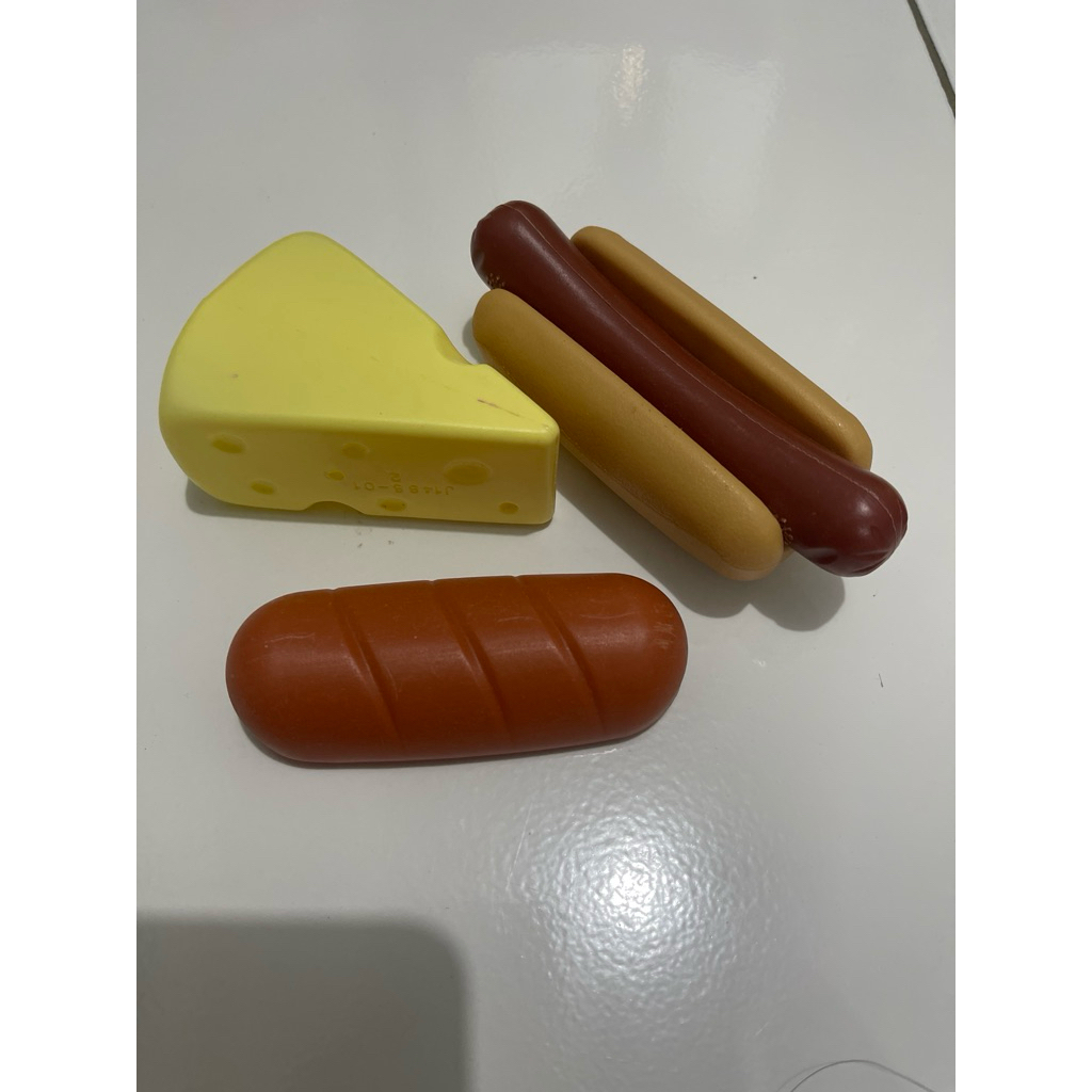 mainan kue preloved mainan hotdog preloved
