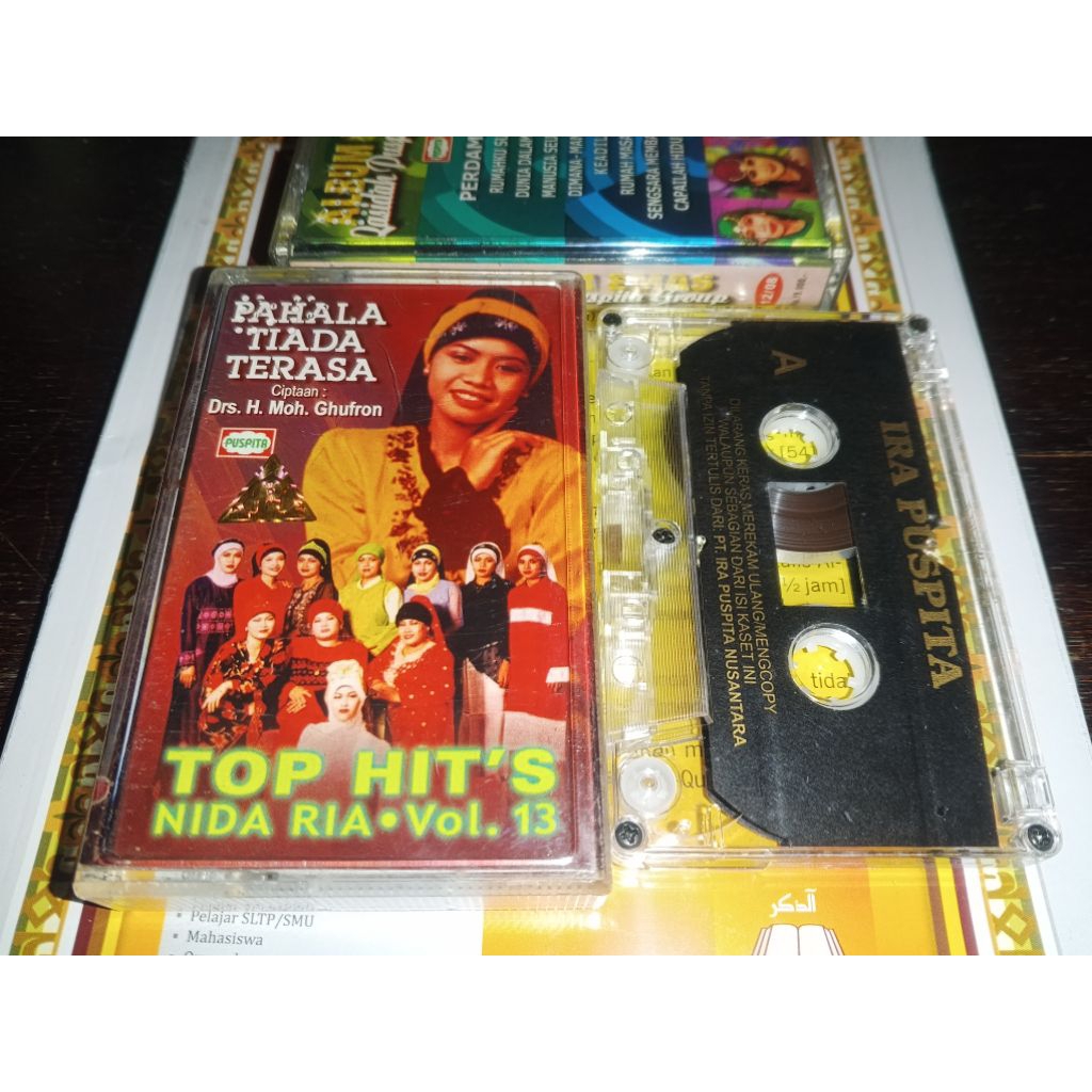 Kaset pita Nida Ria - Vol 13, & Doa Asmaul Husna