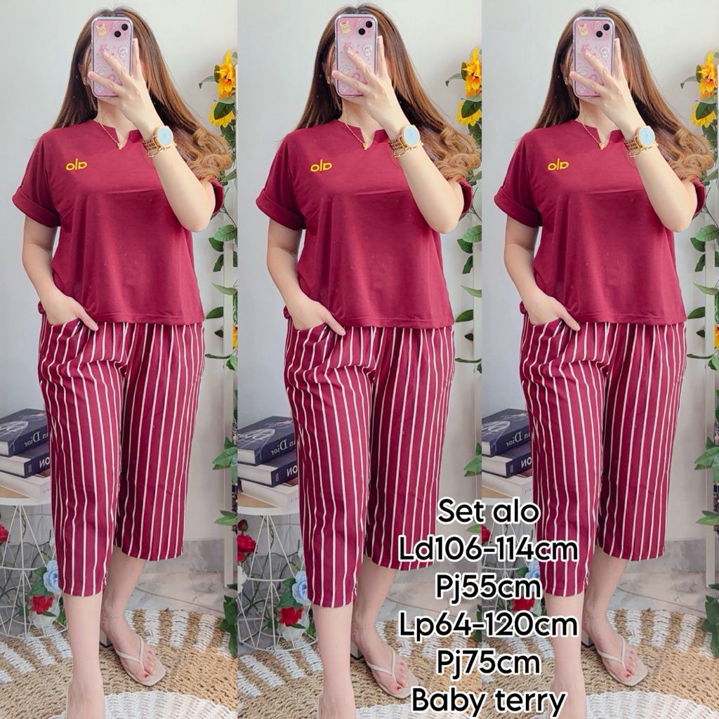 Set Wanita 7/8 4motif