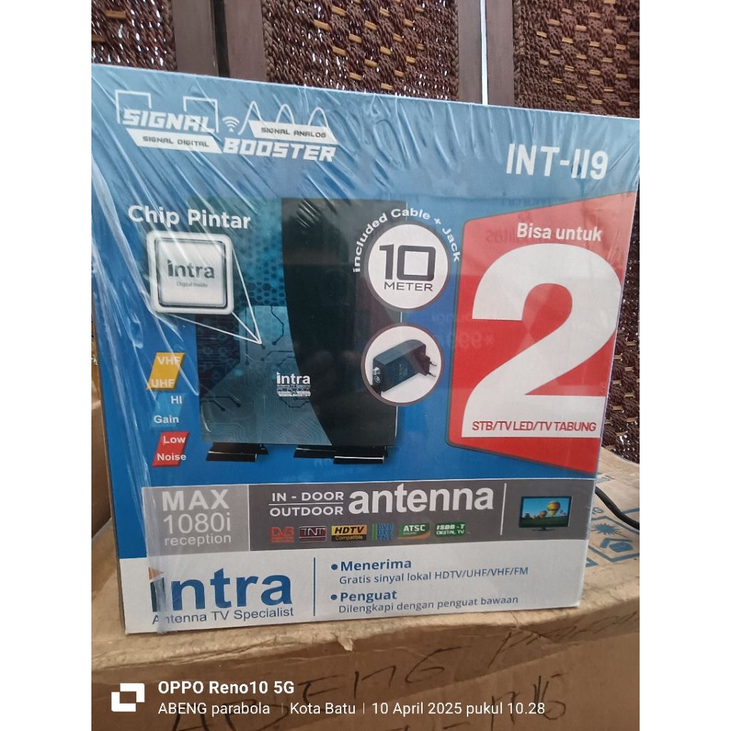 ANTENA TV DIGITAL INTRA PLUS BOOSTER