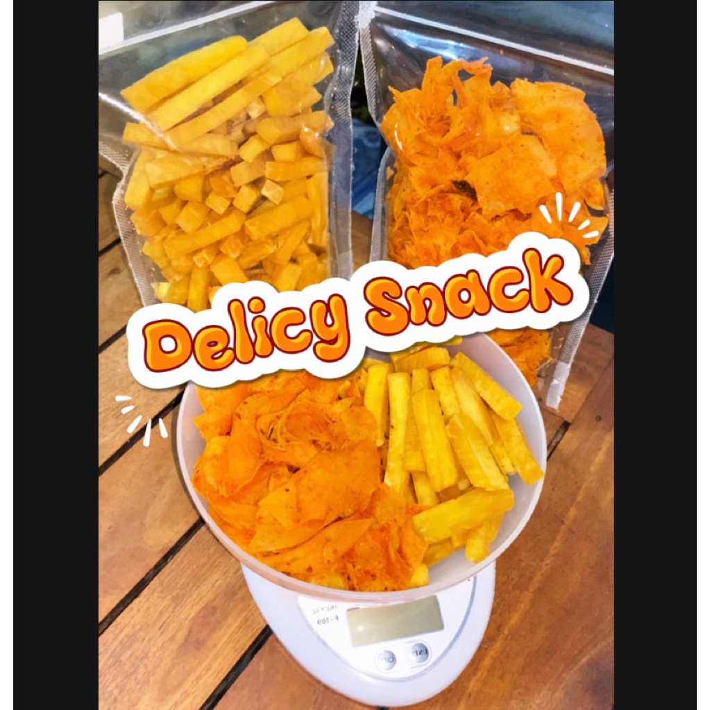 Paket Hemat Stik Sukun Mentega Premium X Keripik Singkong Kriwil Pedas daun jeruk