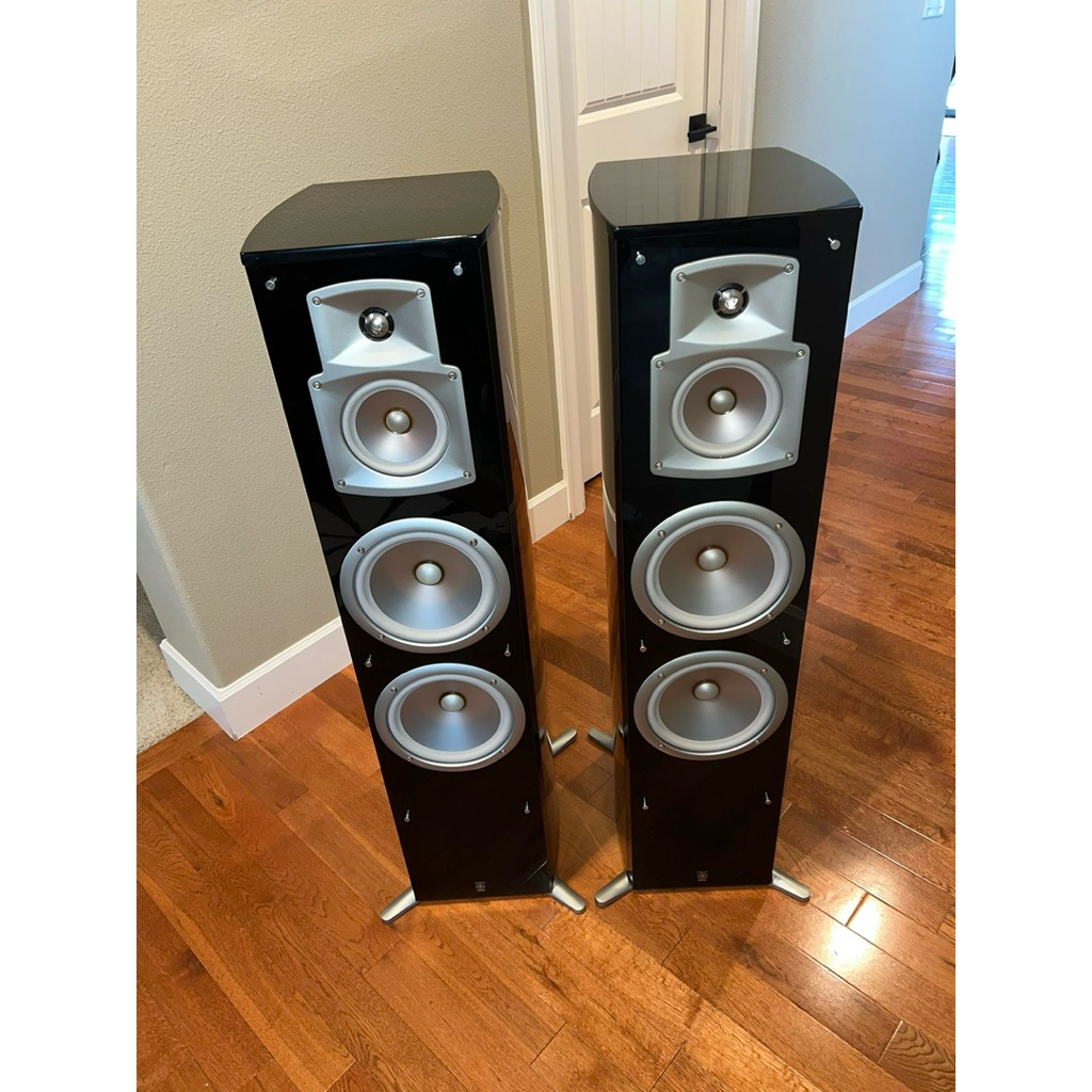 yamaha ns 777 speaker floorstand piano glosy