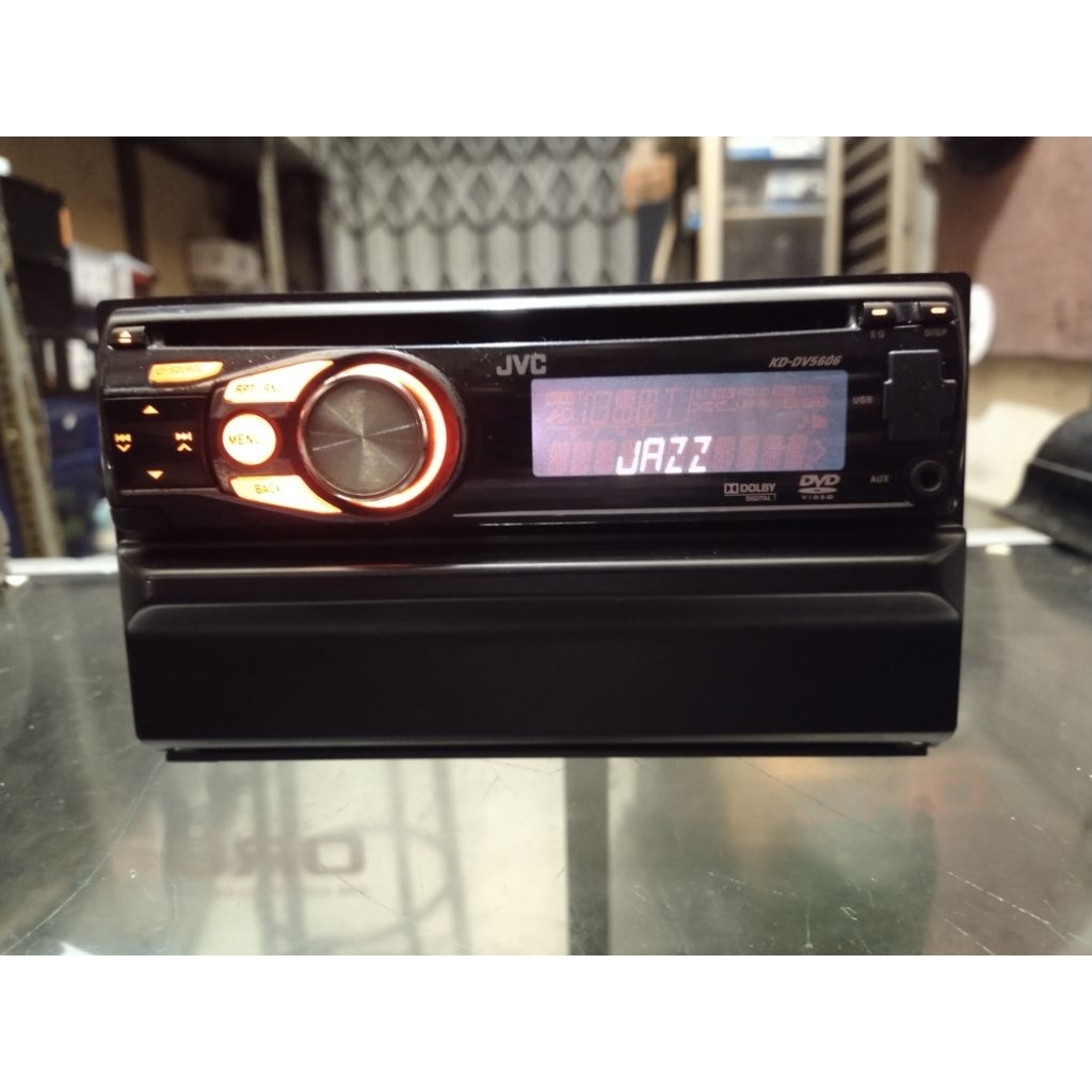 SINGLE DIN JVC KD-DV5606 ORIGINAL NISAN LIVINA