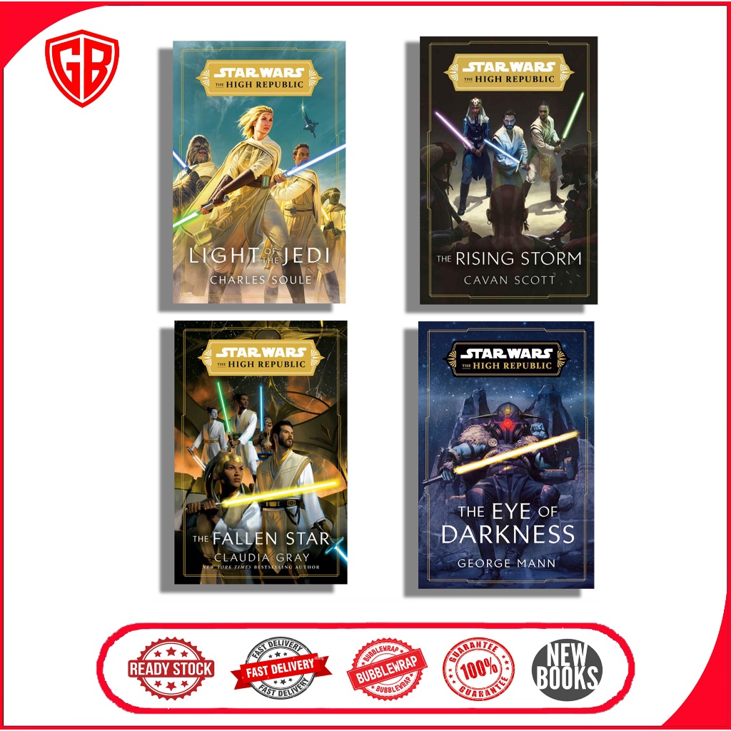 Star Wars: The High Republic Series 4 Books Collection Set (English)