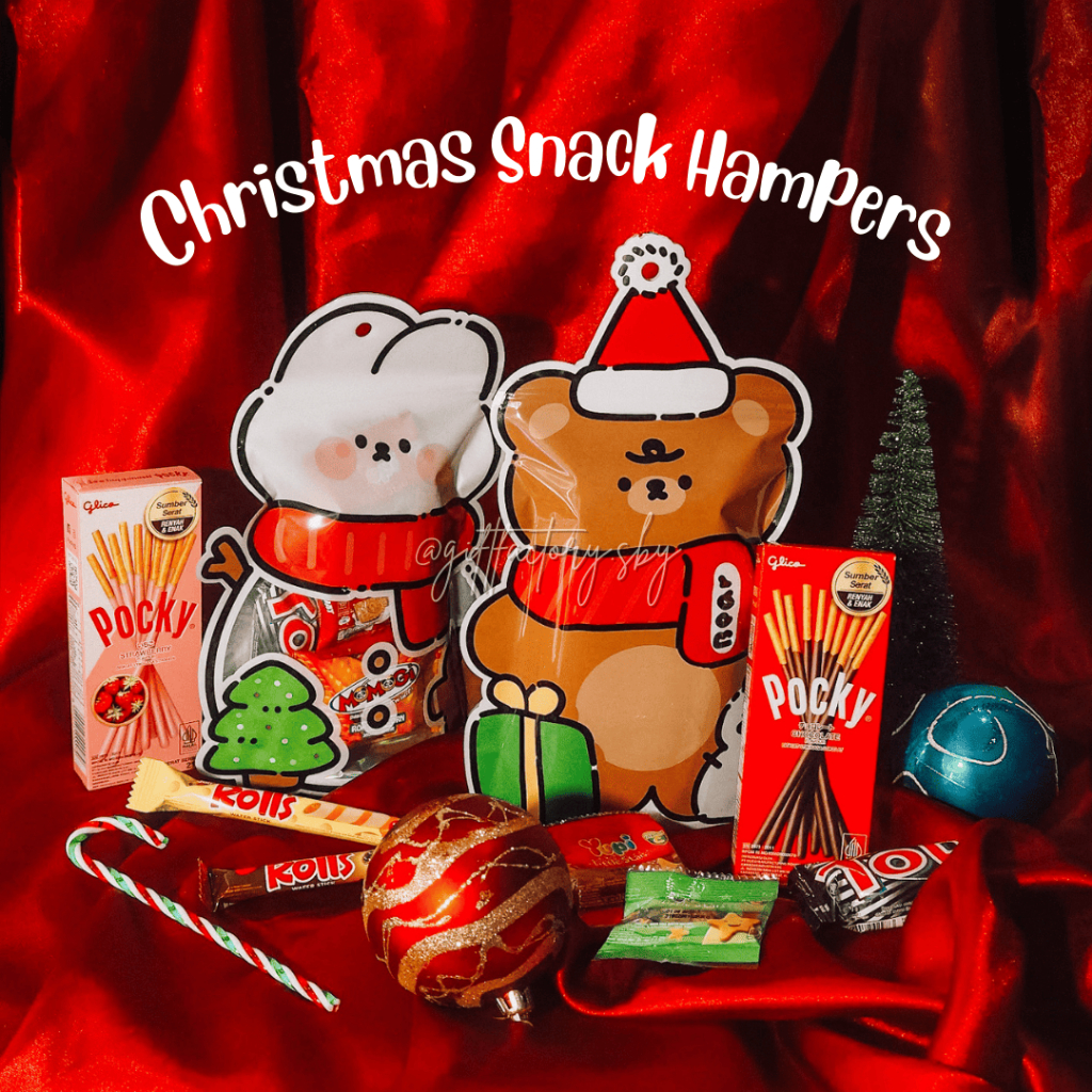 [INSTANT LANGSUNG KIRIM] Premium Christmas Gift Snack | Bingkisan Natal Snack Anak | Hampers Snack A