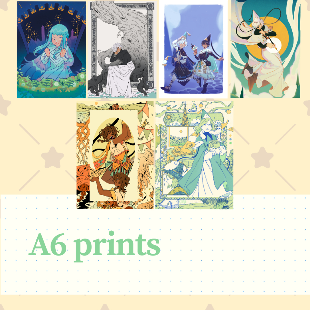 Witch Hat Atelier A6 Art Prints