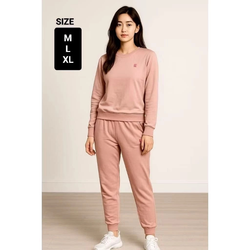 (New) Oneset Uniqlo Setelan Uniqlo One Set Uniqlo Ladies Setelan Uniglo Wanita One Set Olahraga Sete