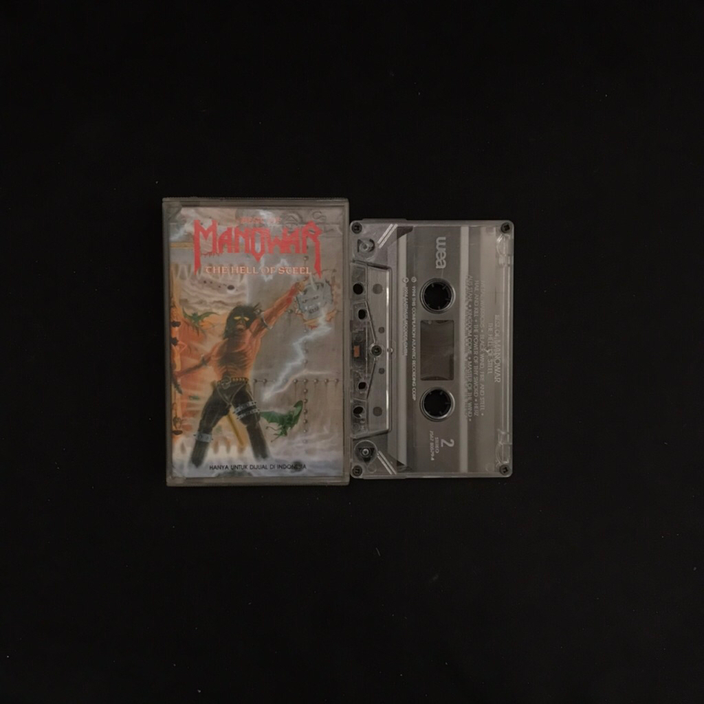 Kaset Manowar - The Hell of Steel