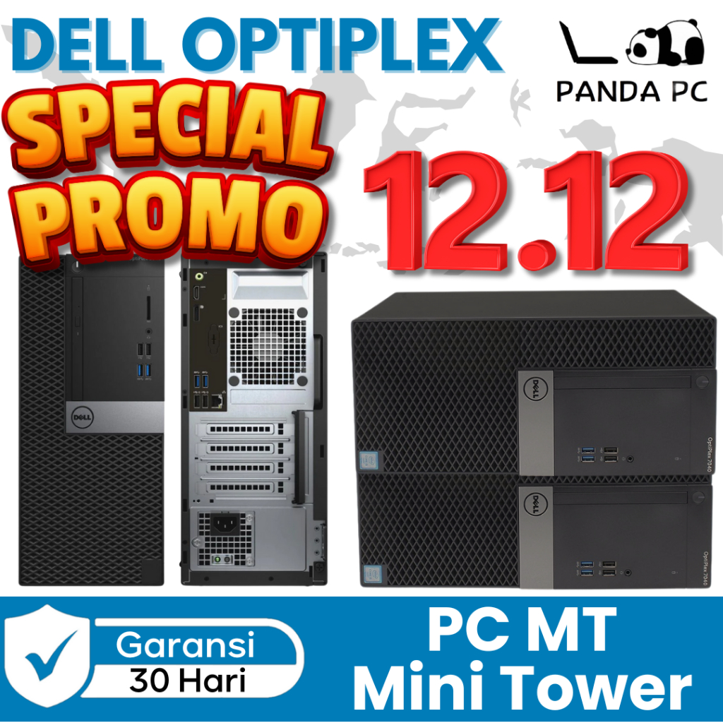 PC Dell Optiplex 3040 / 5040/ 7040 Mini Tower i3 / i5 / i7 Gen 6 PC MT