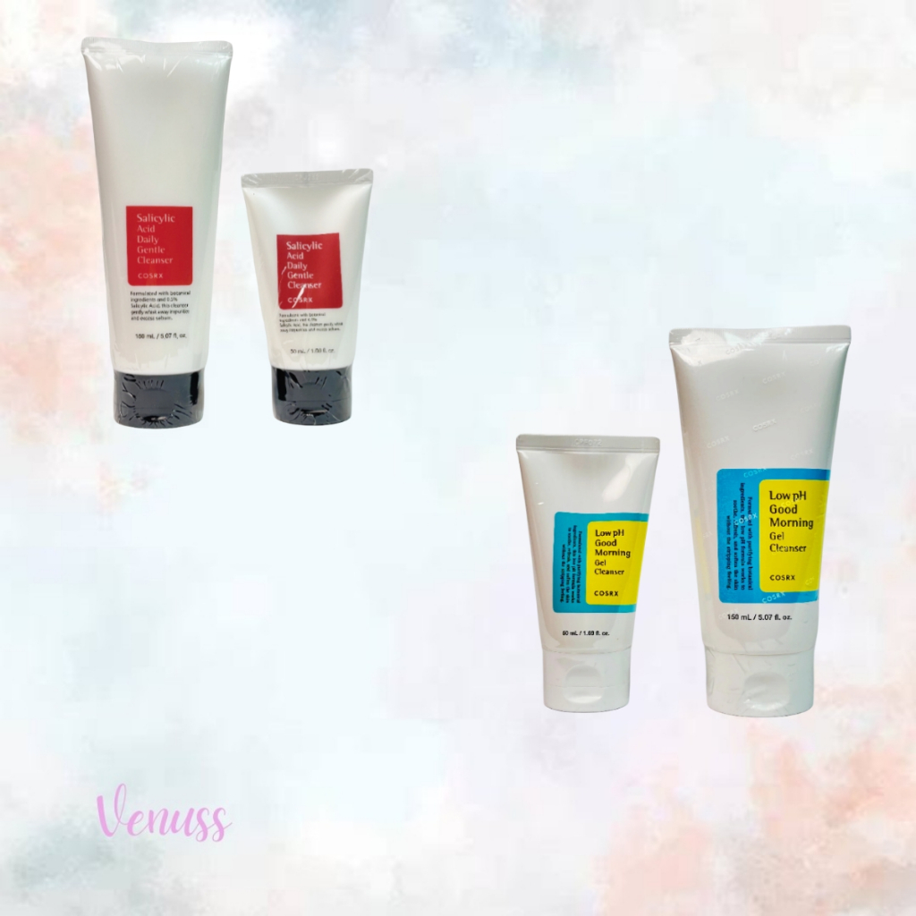 Cosrx salicylic acid daily gentle cleanser 20ml / 150ml | cosrx low ph good morning gel cleanser 50m
