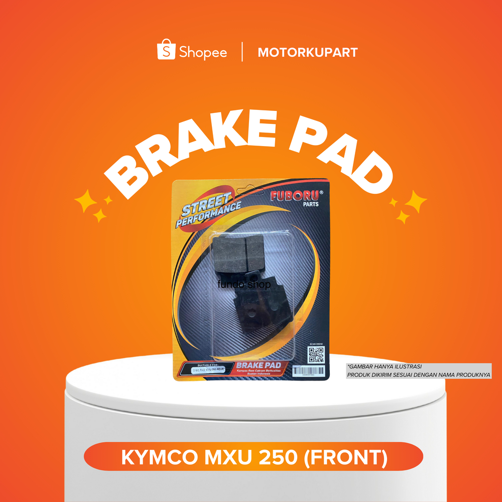 KAMPAS REM KYMCO MXU 250 (FRONT) BRAKE PAD FUBORU