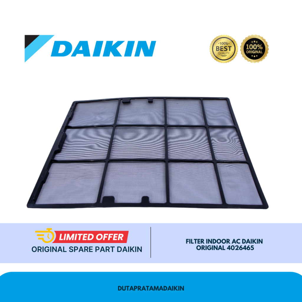 FILTER INDOOR AC DAIKIN FTP15AV14 FTP15AV149 FTP25AV14 FTP25AV149 ORIGINAL 4026465