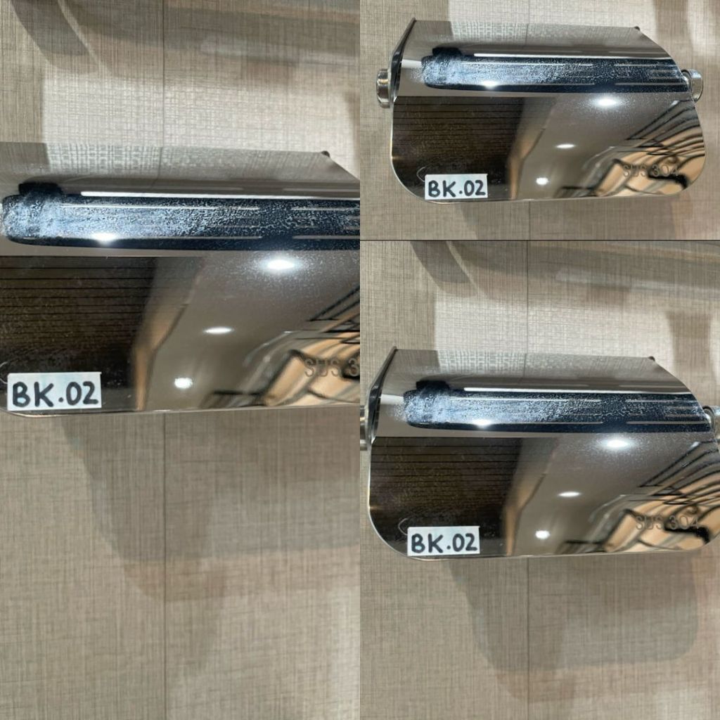 Tempat Tissue Dinding Toilet Stainless