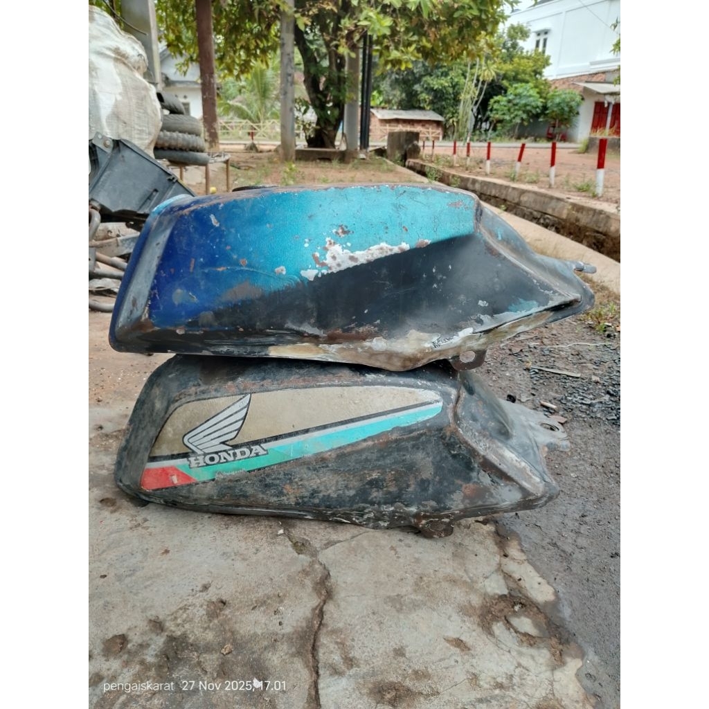 tangki honda win original bekas BAHAN