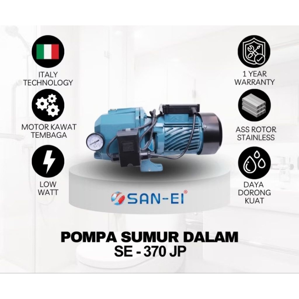 Jet pump san ei 370 jp tanpa tabung